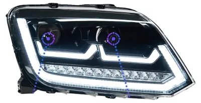 Obrázek produktu pro Sestava světlometů, odolná konstrukce, lepší viditelnost, světlomety Všechny LED