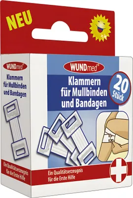 Produktbild von Klammern für Mullbinden und Bandagen 20er