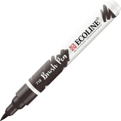 Zdjęcie produktu dla Talens Ecoline 718, 1 szt., Szary, Szary, Biały, Okrągły, Atrament na bazie wody