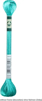 Zdjęcie produktu dla Nici do haftowania DMC Mouline Satin 1008F -959, 6-nitkowe, 8 m