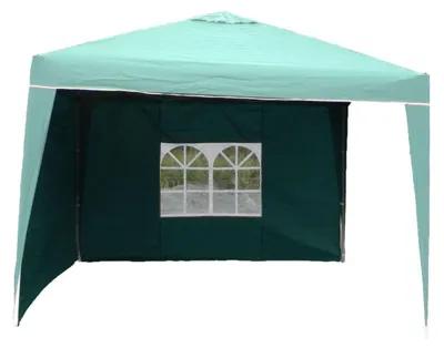 Produktbild von Gartenzelt Seitenwände 3 x 2m Polyester wasserabweisend mit Fenster