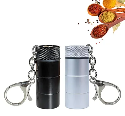 Productafbeelding van Mini-dichtingsbeker met doseerlepel - poederdispenser - 2 stuks