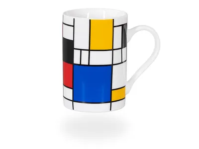 Produktbild von Teetasse Mondrian Small Fragments, 240ml, Porzellan