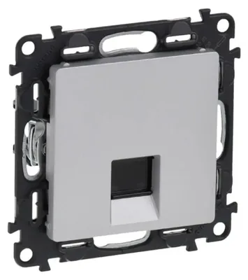 Zdjęcie produktu dla Gniazdo internetowe RJ45 aluminiowe Valena