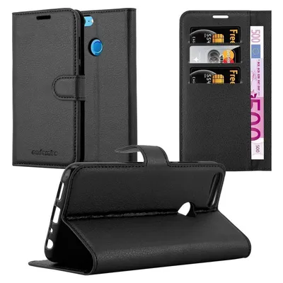 Immagine prodotto di Cadorabo custodia per Honor 9 LITE cover protettiva in nero custodia per cellulare cover chiusura magnetica