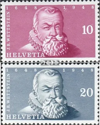 Produktbild von Briefmarken Schweiz 1948 Mi 512-513 (kompl.Ausgabe) postfrisch IMABA