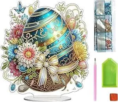 5D Diamond Painting Ständer, DIY Bastelset für Erwachsene, Tischdeko
