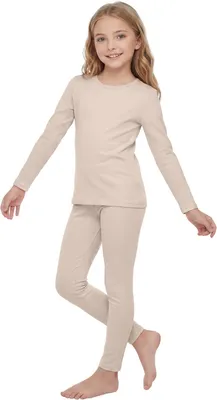 Productafbeelding van Kinderset shirt en legging - katoen - lange mouwen - jongens en meisjes - geribd