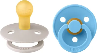 Produktbild von Bibs Schnuller Colour 2er Pack - Mushroom / Breeze