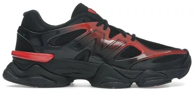 Zdjęcie produktu dla New Balance 9060, czarno-czerwony gradient - rozmiar EU 37.5