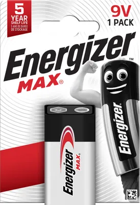 Immagine prodotto di ENERGIZER Max Batterie 9V (6LR61) (1er Blister)