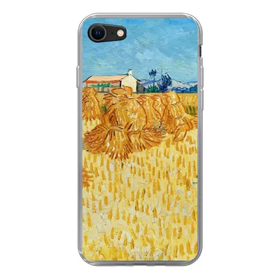 Produktbild von MuchoWow® Handyhülle Schutzhülle Hülle für iPhone 8 Weinlese in der Provence - Vincent van Gogh Silikon Softcase Handy Hülle - Schutzhaube