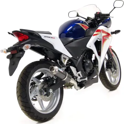 Produktbild von LeoVince GP Corsa Carbon Slip-On Auspuff für HONDA CBR 250 R