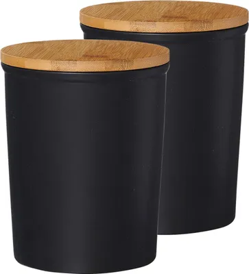 Produktbild von Ritzenhoff & Breker Jasper Vorratsdose 1,8 l schwarz 2er Set