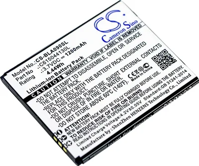 Produktbild von TECHTEK Akku Kompatibel mit [BLU] A090L, A090U, Advance 4.0 M, für [Navon] T400 Ersetzt C615044130L, für T400