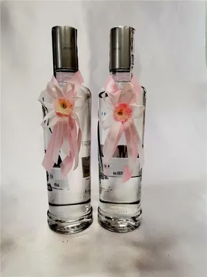 Zdjęcie produktu dla Zawieszka Ozdoba Na Butelkę Weselną Rózowa 20Szt