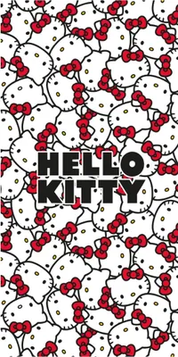 Zdjęcie produktu dla Ręcznik kąpielowy Hello Kitty 70x140 cm