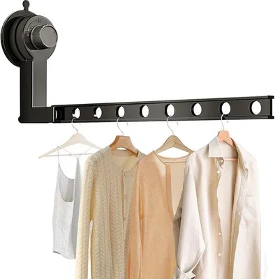 Produktbild von Aluminium Wandkledingständer mit Klappfunktion