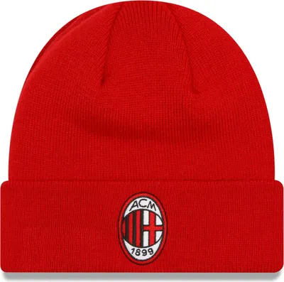 Image de Bonnet d'hiver New Era Cuff Beanie - AC MAILAND rouge