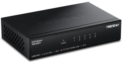 Produktbild von TRENDnet TEG-S351 5-Port 2.5G Switch