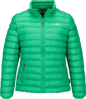 Produktbild von Blue Wave Damen Steppjacke Ornella mit Stehkragen - Gesteppte Jacke packable inkl. Packbeutel in Grün Größe 44