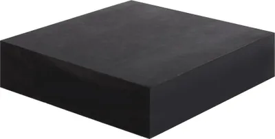 Produktbild von GPL100x100x60 Gummiplatte SBR Gummiblock Plattengummi