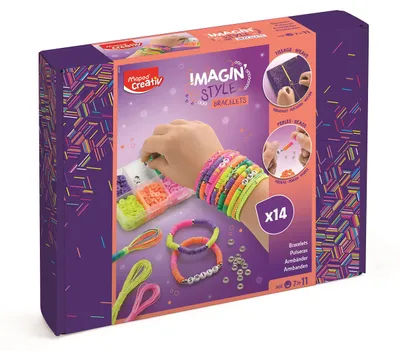 Obrázek produktu pro Sada náramků Maped Creativ GLAM v krabici
