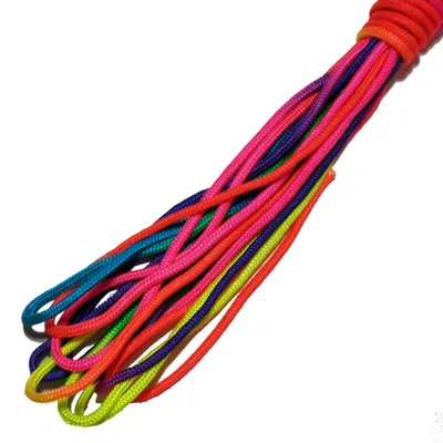 Produktbild von 5m Farbe-1 bunte verlauf dunkel Paracord Schnüre Nylonleine 2 mm