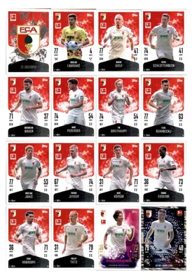 Immagine prodotto di Topps Match Attax Bundesliga - 2024/25 - Pacchetto squadra - FC Augsburg