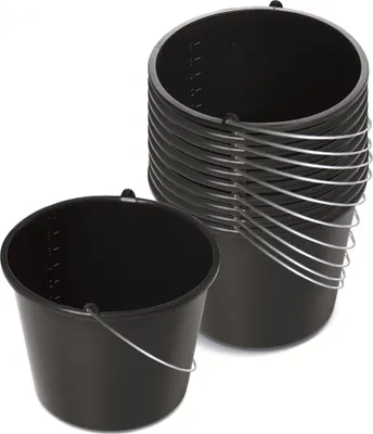 Produktbild von Kistenberg Baueimer 20 L 10er Set Mörteleimer Eimer Maurereimer Putzeimer