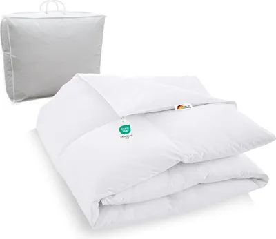 Produktbild von Daunendecke 100% sibirische Daunen Bettdecke Daunenbett 135x200 900g