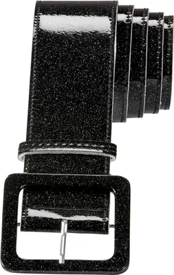 Produktbild von Glitzernder Gürtel - circa 120 cm Schwarz