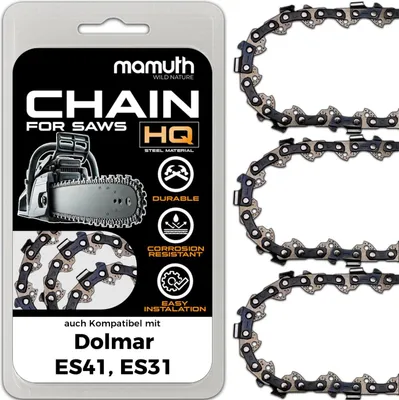Image de Chaîne de tronçonneuse 30cm 1,1mm 3/8" 44TG pour Dolmar ES41, ES31