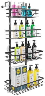 Obrázek produktu pro Elzusha - Závěsná skříňka pod sprchový kout do koupelny, nastavitelná a bez nutnosti vrtání