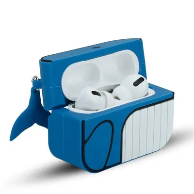 Obrázok produktu pre Cadorabo Puzdro pre Apple AirPod PRO 2 Design Blue Silikónový ochranný kryt na slúchadlá Puzdro na kľúče