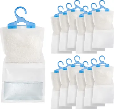 Produktbild von Harbour Housewares Hängende Kleiderschrank-Luftentfeuchter – 230 g – Unparfümiert – 12er-Packung