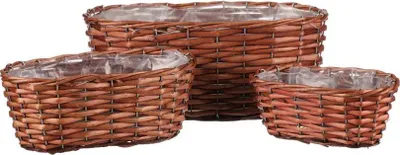Obrázek produktu pro Autronic Truhlík proutěný, sada OV4142 BR-LT