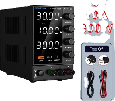 Image de Alimentation DC réglable, sortie 0~30V, courant 10A, DPS3010U