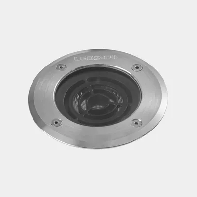 Imagen del producto de Foco LED C4 Kay para empotrar en el suelo - 23,6 W, luz blanca cálida, 1890 lúmenes, IP65-IP67, color plateado