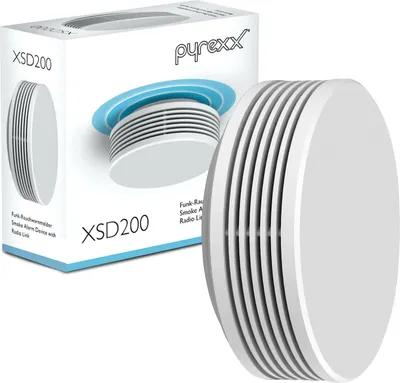 Produktbild von Pyrexx XSD200 Funk - Rauchwarnmelder Weiß - 9er Set
