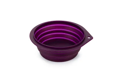 Produktbild von Karlie Silicon Reisenapf (faltbar), Farbe:lila, Größe:1000 ml