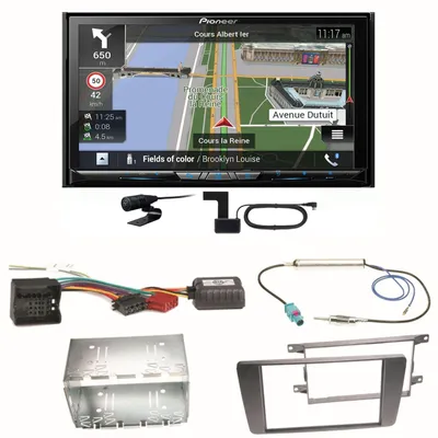 Produktbild von Pioneer AVIC-Z830DAB Bluetooth DAB+ USB Einbauset für Skoda Octavia 2 Yeti 5L