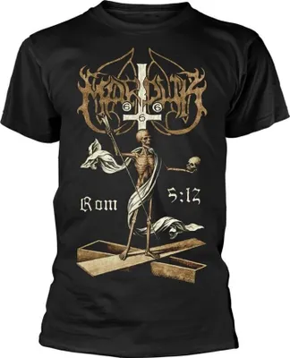 Produktbild von Marduk T-Shirt Herren Rom 5:12 schwarz Band-Merch, Bands 100% Baumwolle S