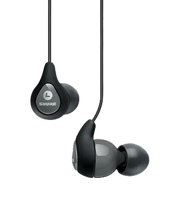 Produktbild von Shure SE112-GR Kopfhörer Kabelgebunden im Ohr Anrufe/Musik Schwarz  Grau