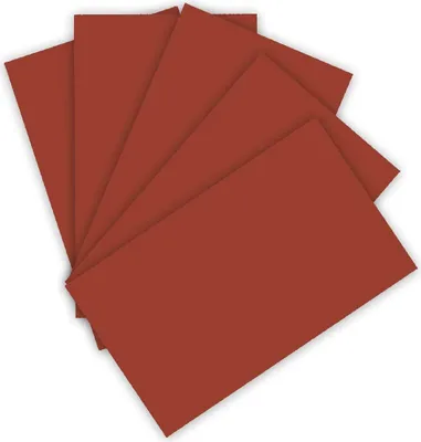Produktbild von folia Tonpapier DIN A3 130 g/qm rotbraun 50 Blatt