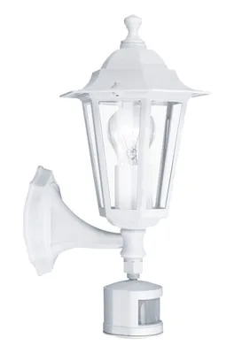 Produktbild von Eglo 22464 LATERNA 5 E27 Außen-Wand-/Deckenleuchte Sensor Weiss IP44