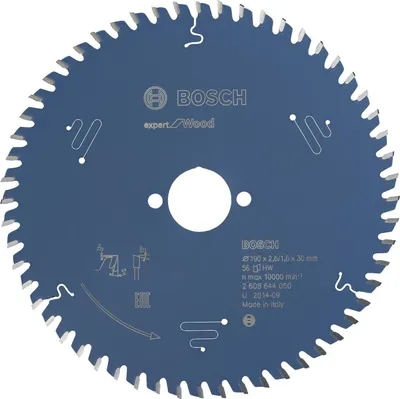 Obrázek produktu pro Bosch 2608644050 Bosch Kreissägeblatt EX WO H 190x30-56