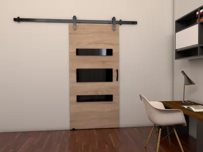 Produktbild von MINIO Schiebetüren LIFT D 96 cm Zimmertüren | Sonoma Eiche