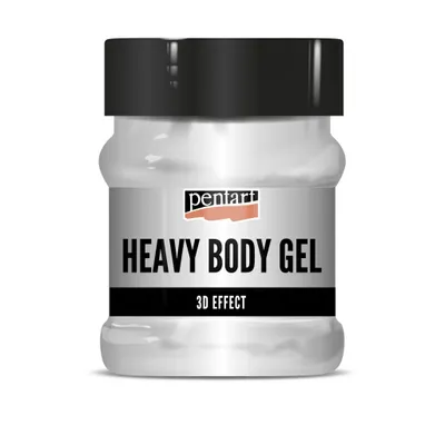 Obrázok produktu pre PENTART Heavy Body Gel, lesklý, 230 ml, transparentný