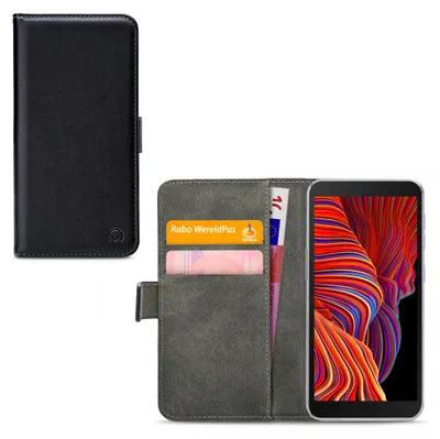 Obrázek produktu pro MobilizePolyuretanleather Book Case Black Samsung Galaxy Xcover 5
